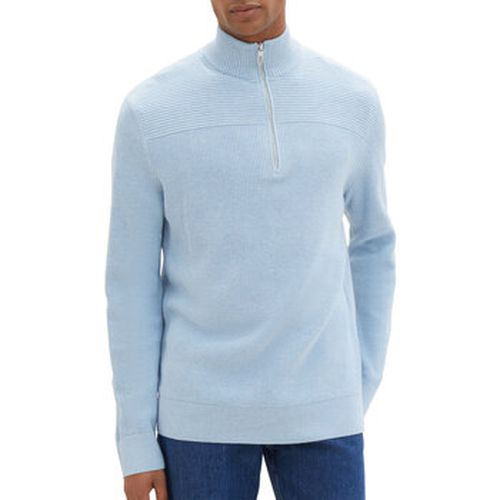 Pull Tom Tailor Pull COL ZIP Blue - Tom Tailor - Modalova