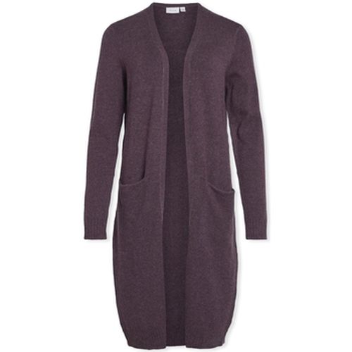 Manteau Noos Ril Long Cardigan - Plum Perfect - Vila - Modalova