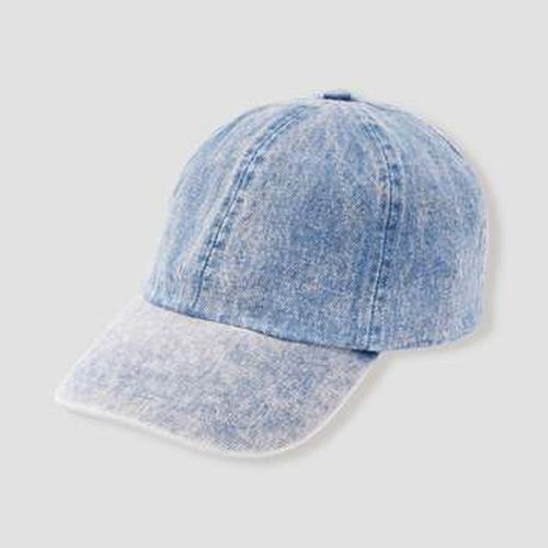 Chapeau Casquette en jean délavé - Promod - Modalova