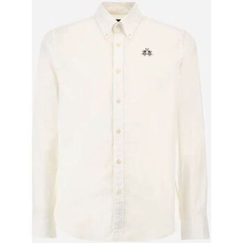 Chemise CCMC02-PP003 POPLIN-00001 OPTIC WHITE - La Martina - Modalova