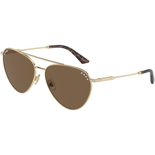 Lunettes de soleil JC4002B Lunettes de soleil, Or/Marron, 60 mm - Jimmy Choo - Modalova