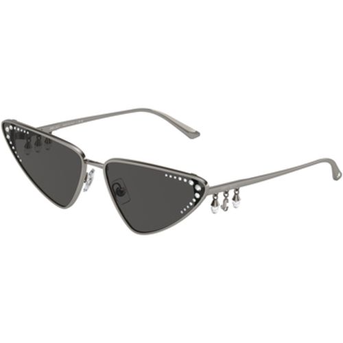 Lunettes de soleil JC4001B Lunettes de soleil, Gunmetal/Gris, 63 mm - Jimmy Choo - Modalova