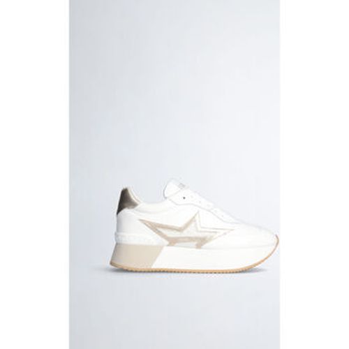 Baskets Sneakers blanches en cuir - Liu Jo - Modalova