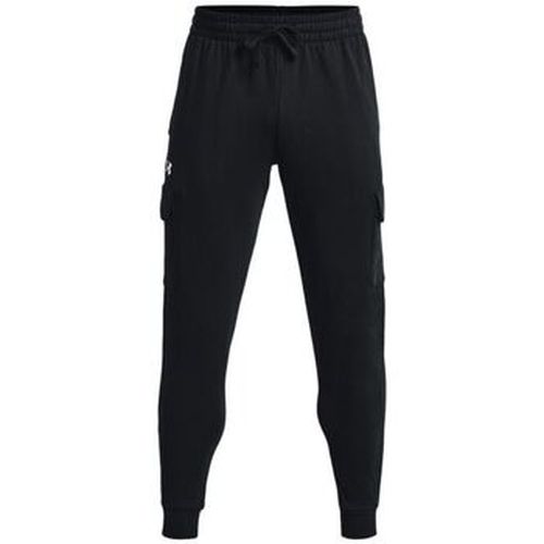 Jogging Pantalon Jogger Rival Fleece Cargo Black/White - Under Armour - Modalova