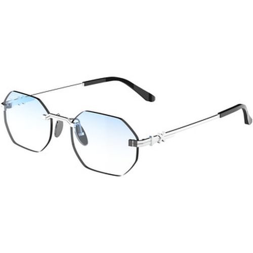 Lunettes de soleil Bollons Lunettes de soleil, Argent/Bleu clair, 54 mm - Xlab - Modalova