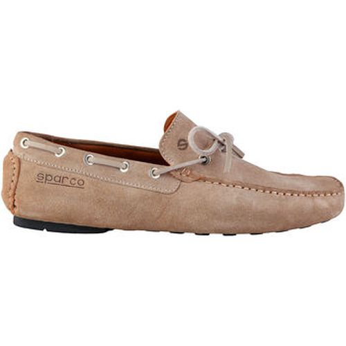 Chaussures bateau Magny Cours - Suede Beige - Sparco - Modalova