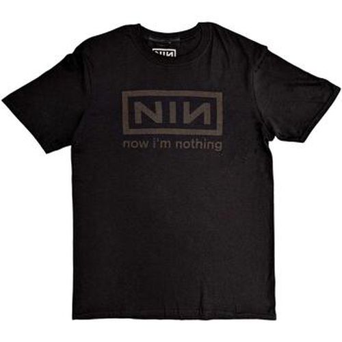 T-shirt Now I'm Nothing - Nine Inch Nails - Modalova