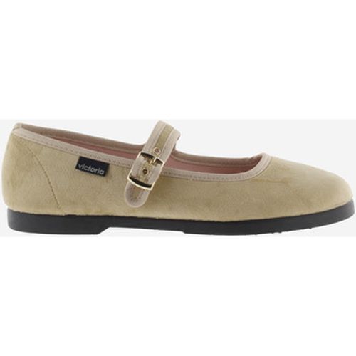 Ballerines BALLERINE GONG FU VELOURS BOUCLE 1080111 - Victoria - Modalova