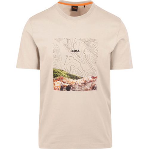 T-shirt BOSS T-shirt Forest Beige - BOSS - Modalova