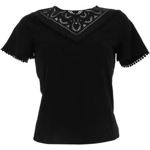 T-shirt Morgan Doria noir mc tee - Morgan - Modalova