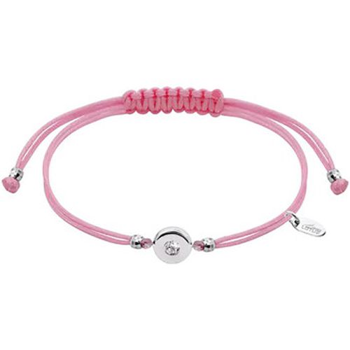 Bracelets Bracelet Silver cordon rose oxyde - Lotus - Modalova