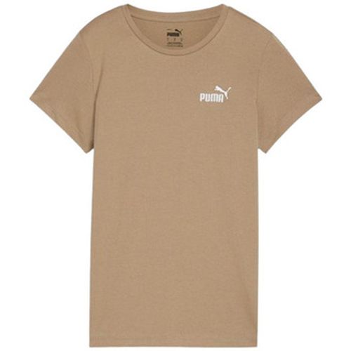 T-shirt TEE-SHIRT ESSENTIAL+ EMBROIDERY MARRON - OAK BRANCH - L - Puma - Modalova