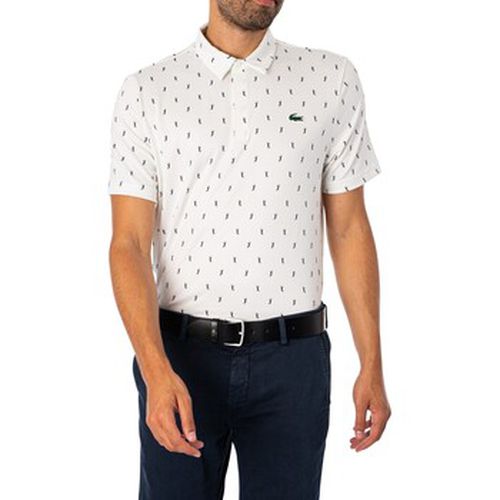 Polo Polo de golf imprimé anti-UV - Lacoste - Modalova