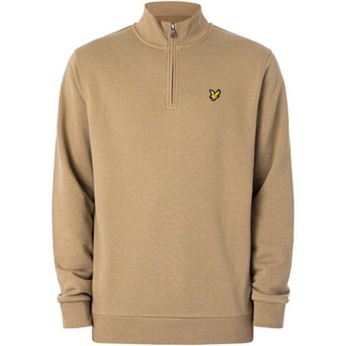 Sweat-shirt Sweat-shirt bouclé à quart de zip - Lyle & Scott - Modalova