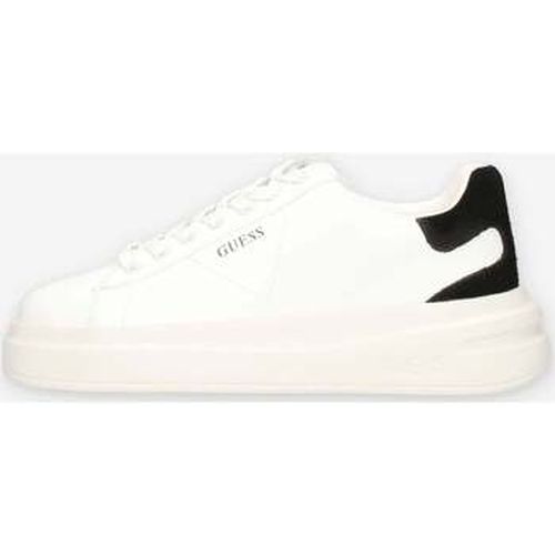 Baskets montantes FLJELB-LEA12-WHBLK - Guess - Modalova