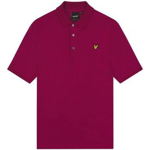 T-shirt SP400VOG POLO SHIRT-X23. RICH BURGUNDY - Lyle & Scott - Modalova