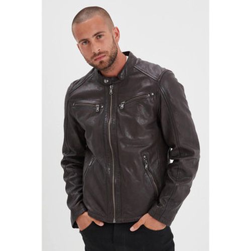 Veste GAFINO LAMB VITA R BROWN - Daytona - Modalova