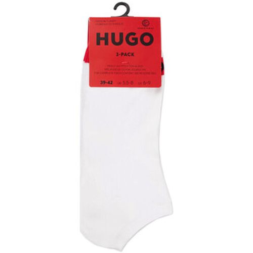 Chaussettes LOT DE TROIS PAIRES DE CHAUSSETTES INVISIBLES BLANCHES - BOSS - Modalova