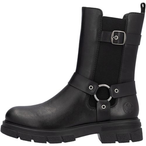 Boots Bottine Plate Cuir Minato - Rieker - Modalova