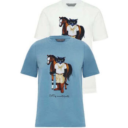 T-shirt Set of Printed T-shirts RIDER CAT - Maniita Lacitta - Modalova