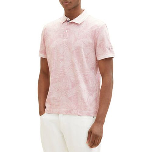 T-shirt Polo PALMIER Pink - Tom Tailor - Modalova