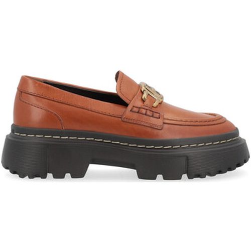 Mocassins Mocassin H619 en cuir marron - Hogan - Modalova