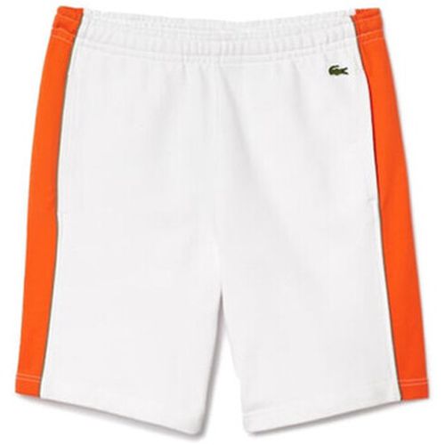 Short SHORT REGULAR FIT COLOR-BLOCK MOLLETON ET ORAN - Lacoste - Modalova