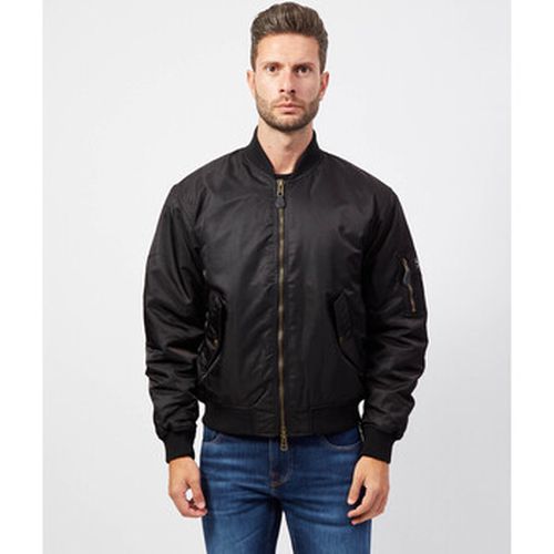 Blouson Bomber avec col côtelé - Guess - Modalova