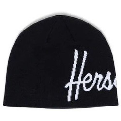 Bonnet Gorro Skullcap Script Black/Blanc De Blanc - Herschel - Modalova