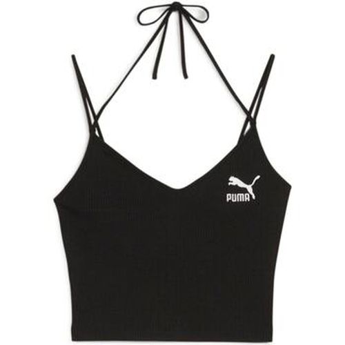 Debardeur Classics Ribbed Crop Top - Puma - Modalova