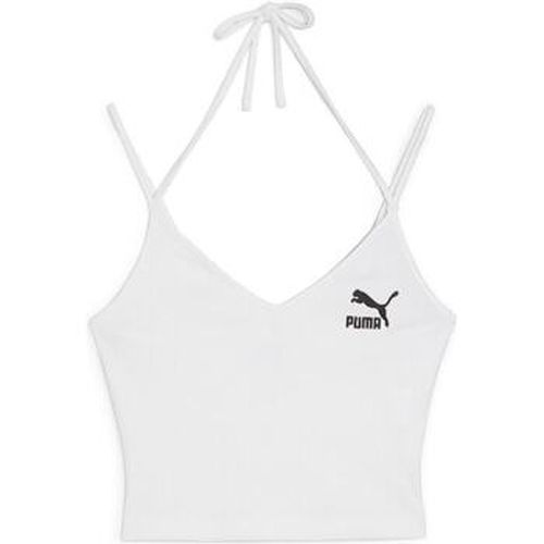 Debardeur Classics Ribbed Crop Top - Puma - Modalova