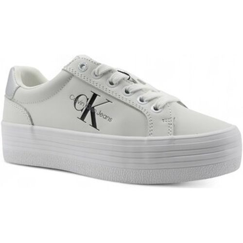 Bottines Vulc Sneaker Donna Bright White Silver YW0YW01474 - Calvin Klein Jeans - Modalova