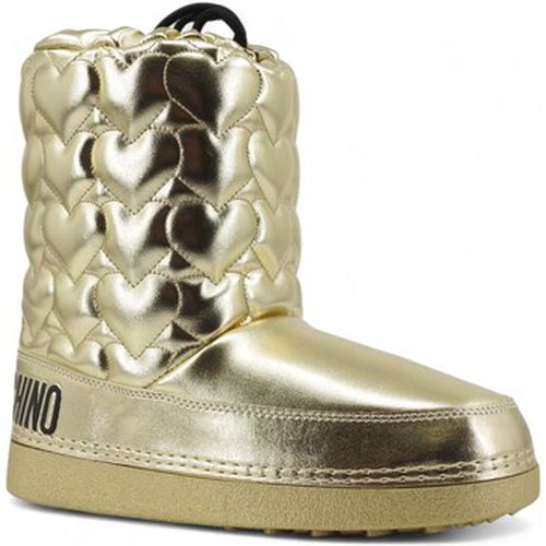 Bottines Stivaletto Skiboot Donna Platino JA24082G1LISF900 - Love Moschino - Modalova