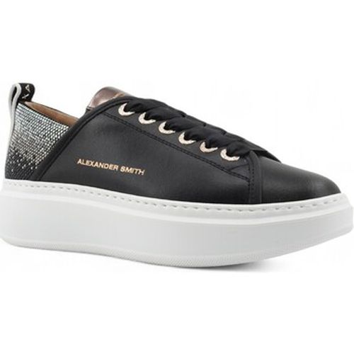 Chaussures Wembley Sneaker Donna Black Silver WYW0497 - Alexander Smith - Modalova