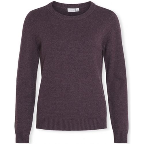 Pull Noos Ril O-Neck L/S - Plum Perfect - Vila - Modalova