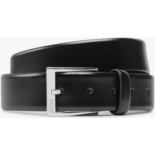 Ceinture Ceinture en cuir avec logo sur la boucle - BOSS - Modalova