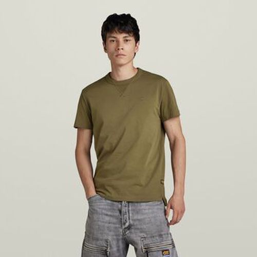 T-shirt D24449 336 - NIFOUS BASE-B230 SHADOW OLIVE - G-Star Raw - Modalova