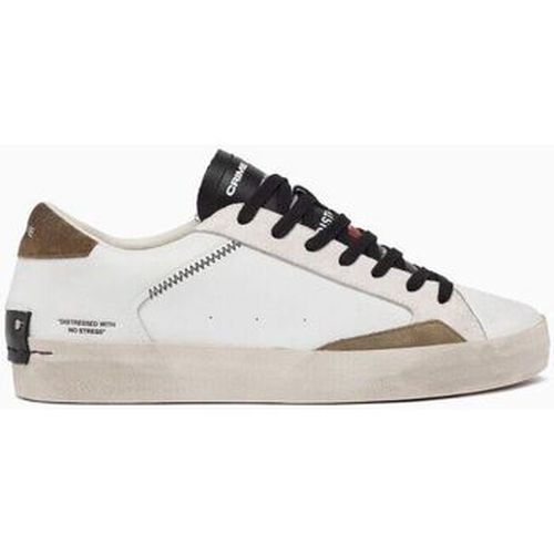 Baskets DISTRESSED 150005AA7-10 WHITE - Crime London - Modalova