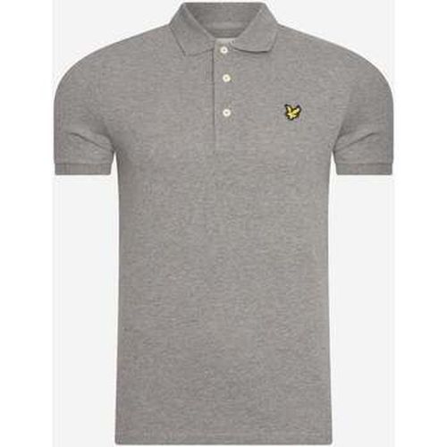 T-shirt Polo uni - moyen marbré - Lyle & Scott - Modalova