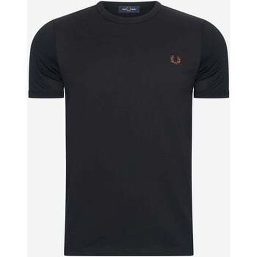 T-shirt T-shirt Ringer - brun whisky - Fred Perry - Modalova