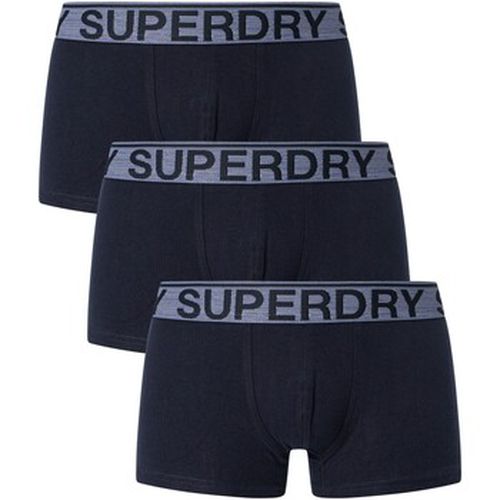 Caleçons Lot de 3 boxers en coton biologique - Superdry - Modalova