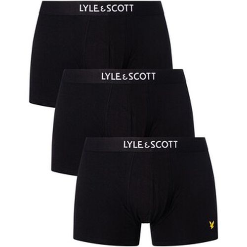 Caleçons Lot de 3 malles en coton extensible - Lyle & Scott - Modalova