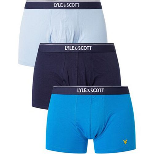 Caleçons Lot de 3 malles en coton extensible - Lyle & Scott - Modalova