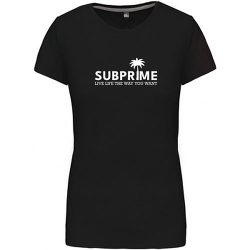 T-shirt Wmn Tee Palm Black - Subprime - Modalova