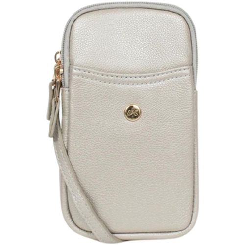 Sac Pochette telephone Ref 63540 Argent 19*11*5 cm - Hexagona - Modalova