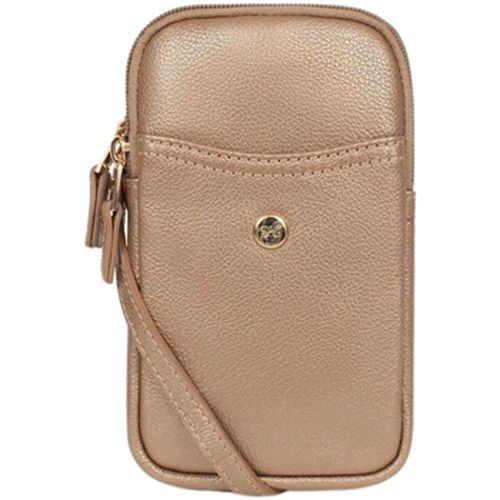 Sac Pochette telephone Ref 63540 Dore 19*11*5 cm - Hexagona - Modalova