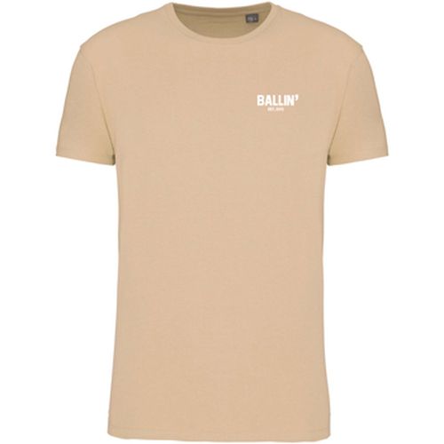 T-shirt Backprint Cross Shirt - Ballin Est. 2013 - Modalova