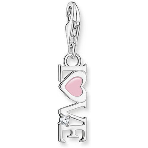 Pendentifs Pendentif Charm Love émail rose - Thomas Sabo - Modalova