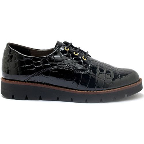 Derbies Derbies lacés vernis façon croco - Pediconfort - Modalova