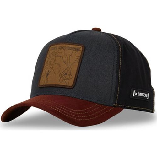 Casquette Casquette homme trucker effet denim et suedine Looney Tunes - Capslab - Modalova